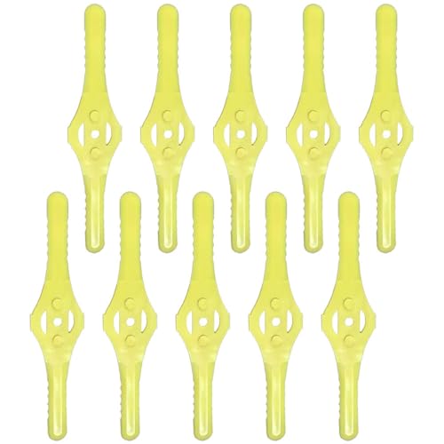 Cuchillas Para Cortacésped ，10Pcs Cuchillas Cortador De Césped Repuesto,Cuchillas De Repuesto De Plástico.