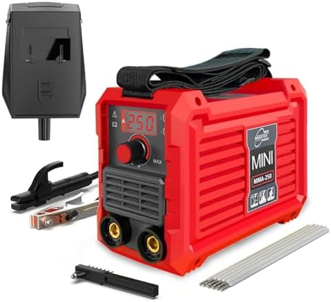 Mini Soldador Inverter, 250A Maquina de Soldar Electrodo con Tecn...