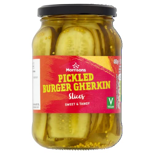 Morrisons Gherkin Burger Slices 480g
