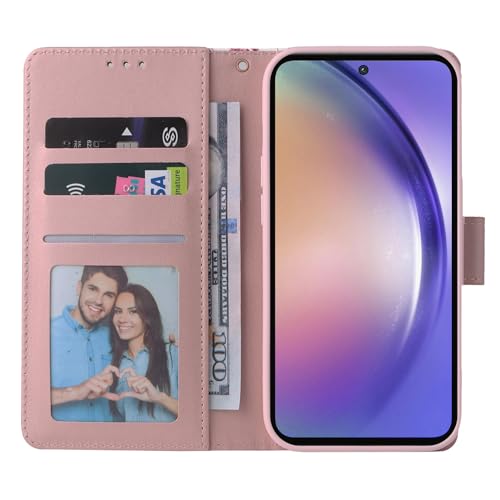 Étui à rabat Samsung Galaxy A55 5G multifonction avec support vidéo intégré - 2