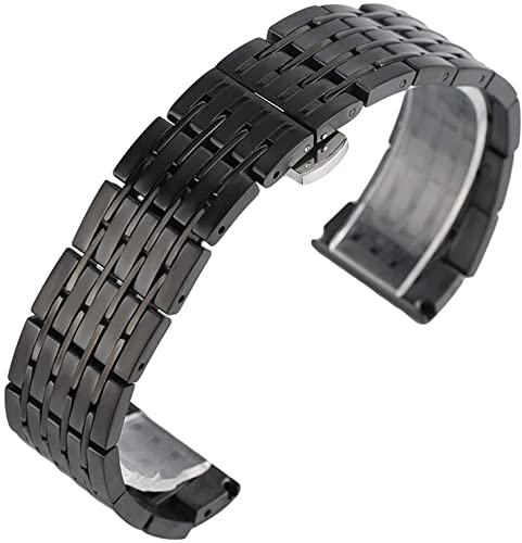 Bracelet de montre en acier inoxydable élégant et durable pour hommes et femmes