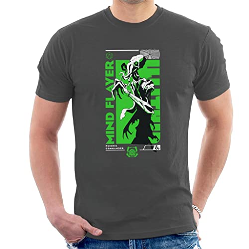 T-shirt Dungeons & Dragons Mind Flayer haut de gamme aux finitions durables pour homme