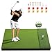 Fanshaw Premium Dual-Turf Golf Mat: 5x4ft 1.57 Inch Thickened for Backyard, Driving Range, Indoor & Outdoor Practice Hitting, Swing & Chipping, Ideal Gifts for Men Dad