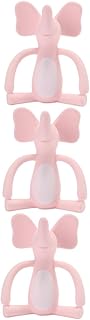 TOYANDONA 3 Pçs Mordedor Brinquedo Infantil Bebê Mastigar Brinquedos Para Bebês Brinquedos De Mastigar Silicone Brinquedos Para Bebês Vara De Moagem De Dentes Brinquedo De Moagem De Dentes