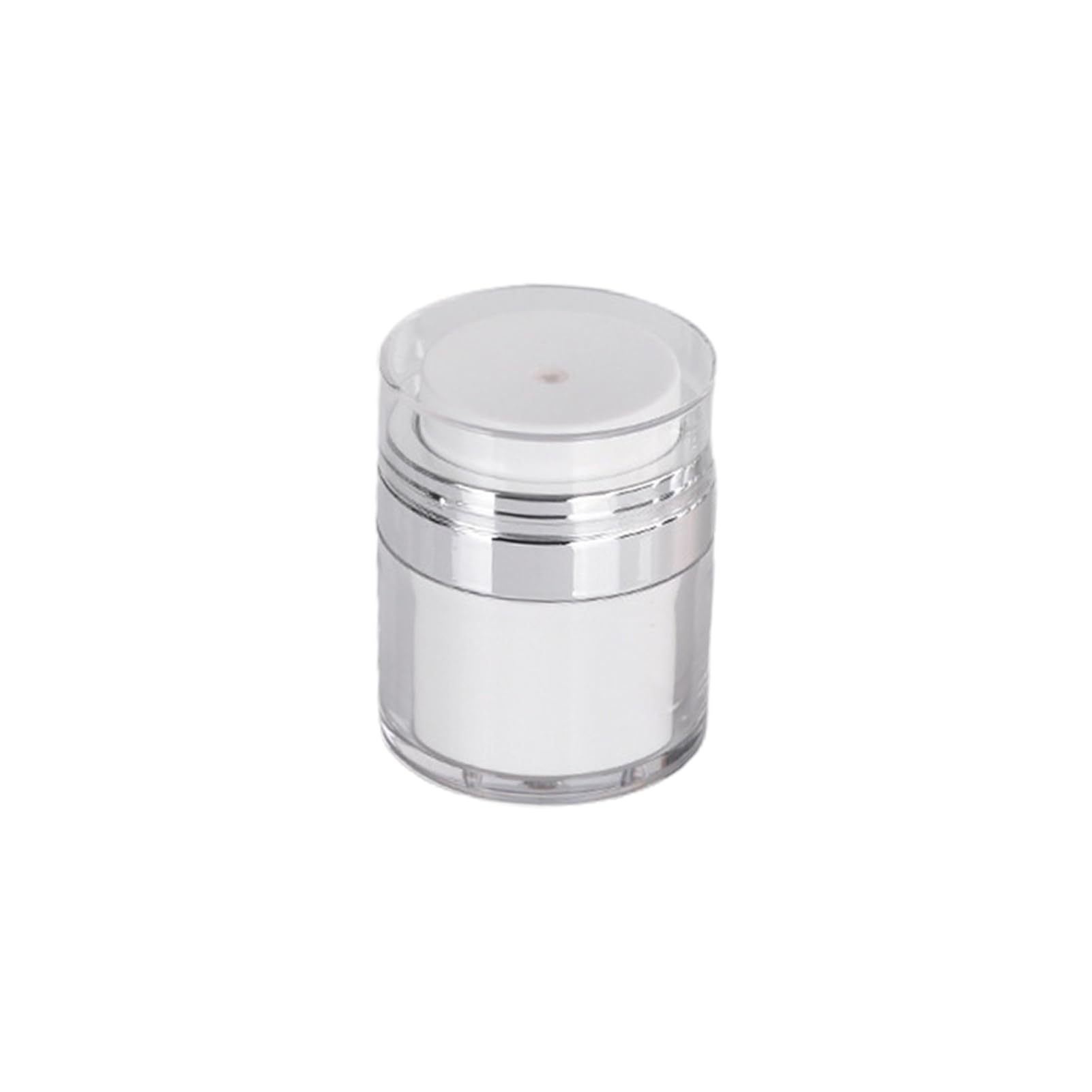 matumou 15/30/50/100ml Dispensing Bottle Vacuum Design Fresh-keeping Leak-proof Press Type Moisturizer Pump Dispenser Airless Pump Jar