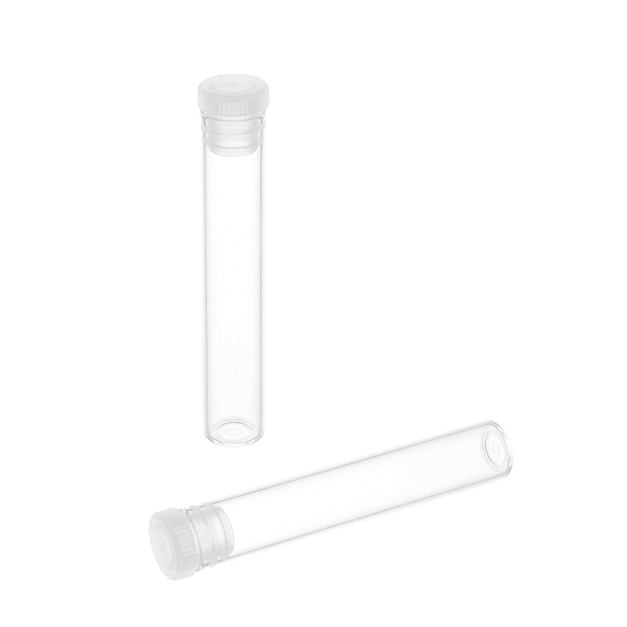 Globuli Röhrchen 100 Stck. klar, 5 x Ø8mm