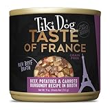 Tiki Dog Taste of The World Wet Dog Food, France Beef, Potatoes & Carrots, 9 oz. Can (8 Count)
