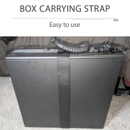 Sangle de transport de boîte premium avec poignée ergonomique renforcée