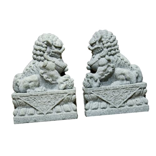 Sculpture de lion conçue pour orner le bureau et sublimer la maison
