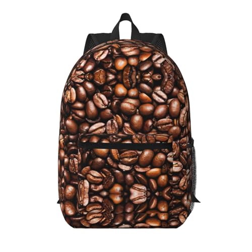 Sac à dos léger EdWal contre la fatigue des épaules avec motif café noir
