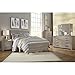 Signature Design by Ashley Culverbach Coastal 6-Drawer Dresser and Mirror with Anti-Tipping Restraint, Gray