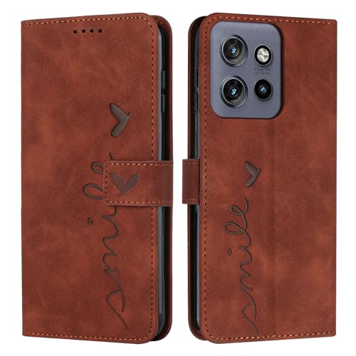 �X�}�z�P�[�X �Ή��@�� for Motorola Moto G Power 2025 / G Play 2025 �X�g���b�v�y�J�[�h�z���_�[�t�����z �}�O�l�b�g�o�b�N�� �t���b�v�L�b�N�X�^���h�J�o�[�zBrown