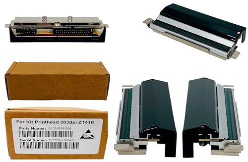 Zebra Printhead 203 dpi Print Resolution P1058930-009 for ZT410 Thermal Label Printer from USA