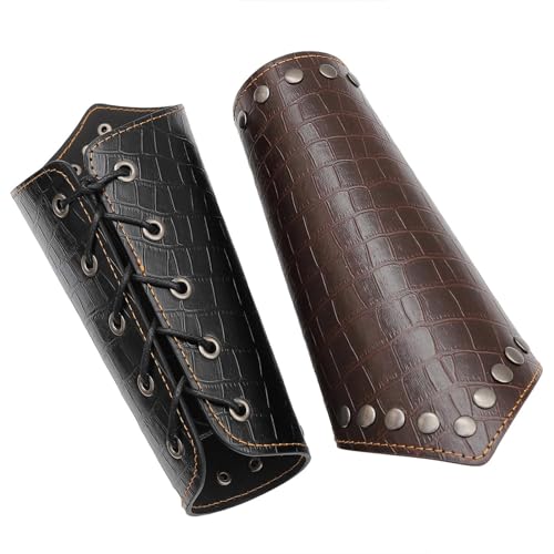 Protección de muñeca para cosplay con protector de brazo de PU ancho 5