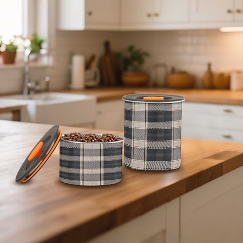 Envase hermético para café de acero inoxidable 17 oz miniatura 7