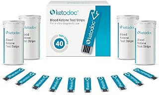 Keto-Doc Ketone Strips - Pack of 40 Strips (40 pc)