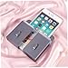 HOLIDYOYO Multi-Function Aluminium Alloy Mobile Phone Charging Holder Wall-Mounted Adhesive Organizer for Home Office Dark Grey Easy Installation No Tangled Cables