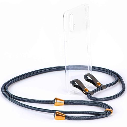 Sangle réglable anthracite coque Honor 20 moex chaîne téléphone robuste - 6