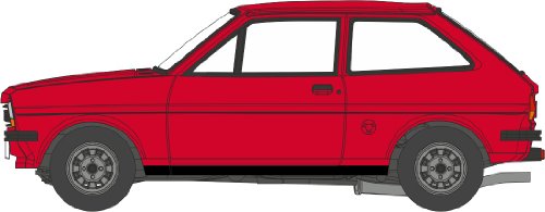 Générique Oxford Diecast 76FF001 Venetian Red Ford Fiesta MkI