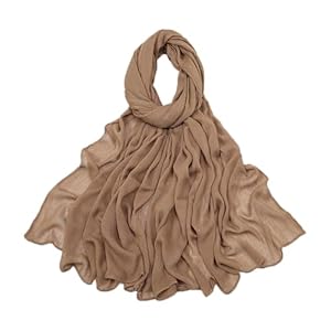 Yeieeo Women’s Cotton Scarves with Breathable Lightweight Fabric Fashion Solid Scarf Wrap Shawl