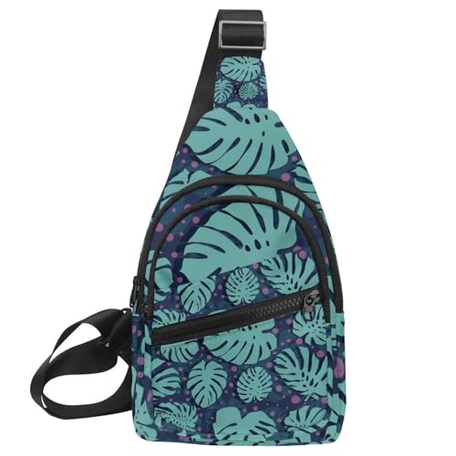Sac de poitrine femme étanche motif chat d'Halloween et citrouille