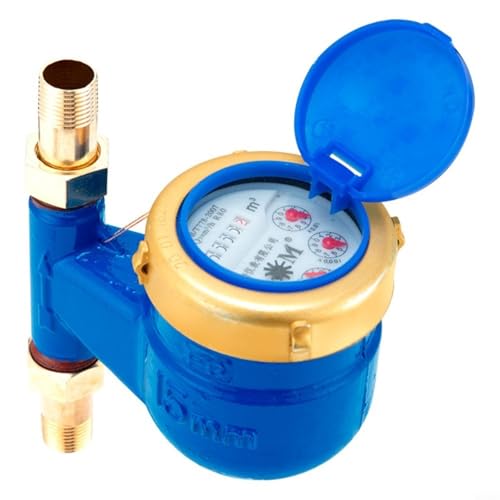 Compteur d'eau DN20 vertical en cuivre massif de haute précision