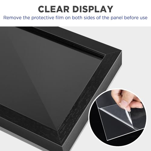 7x9 Enamel Pin Display Frame, Pin Collection Shadow Box, Desktop and Wall Display, Pin Display Case,