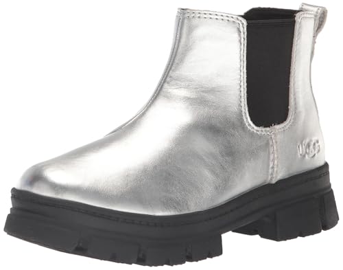 Bottes Chelsea UGG Ashton enfant en cuir anti pieds mouillés