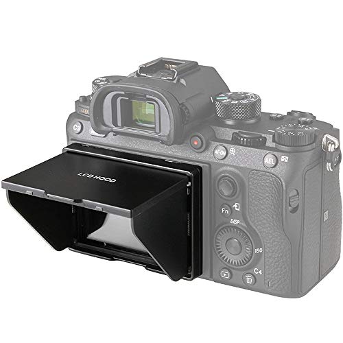 Protector de pantalla Market&YCY L30 y parasol LCD para cámaras Sony A7M3 A7R2 y A9