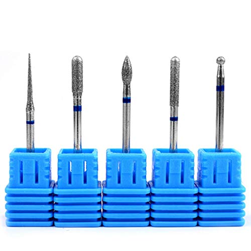 gazechimp 5x Conjunto De Brocas Para Unhas 3/32