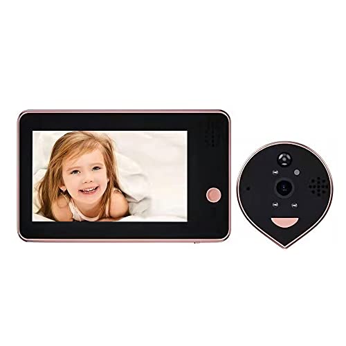 Sonnette sans fil 1080P avec écran LCD 4.3 pouces et Wi-Fi pour la surveillance de maison