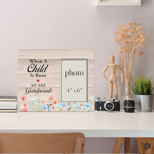 Dumyum-New-Grandparents-Gifts-First-Time-Grandparents-Gifts-Wood-Photo-Frame-Pregnancy-Announcement-Picture-Frame-Photo-4×6-Inches Dumyum New Grandparents Gifts First Time Grandparents Gifts Wood Photo Frame Pregnancy Announcement Picture Frame Photo 4×6 Inches