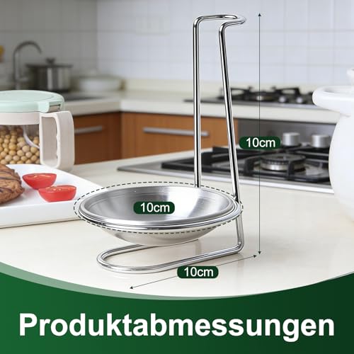 Miniatura 3 de Komunj Soporte Para Cucharas De Acero Inoxidable, Soporte Para Cucharas De Cocina, Soporte Para Utensilios De Cocina Para La Cocina