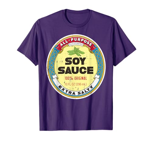 Halloween Soy Sauce Funny Group Food Costume Women Men Kids T-Shirt