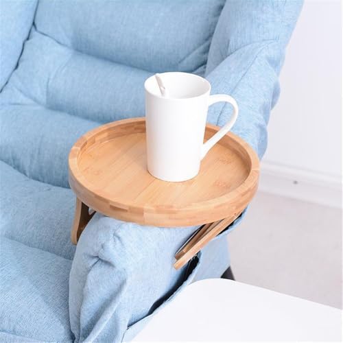 Table basse plateau repas amovible et plateau de service compact de salon - 7