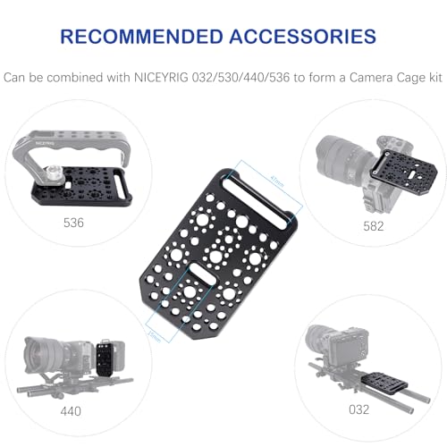 Placa de queso para cámara que elimina la torsión de accesorios en grabaciones con Sony FX30 5