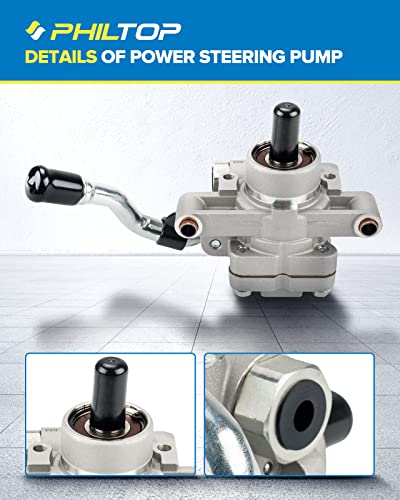Philtop 21-5370 Power Steering Pump Compatible With 2004-2007 Escape 21-5370 Power Steering Reservoir Asist #TOP1