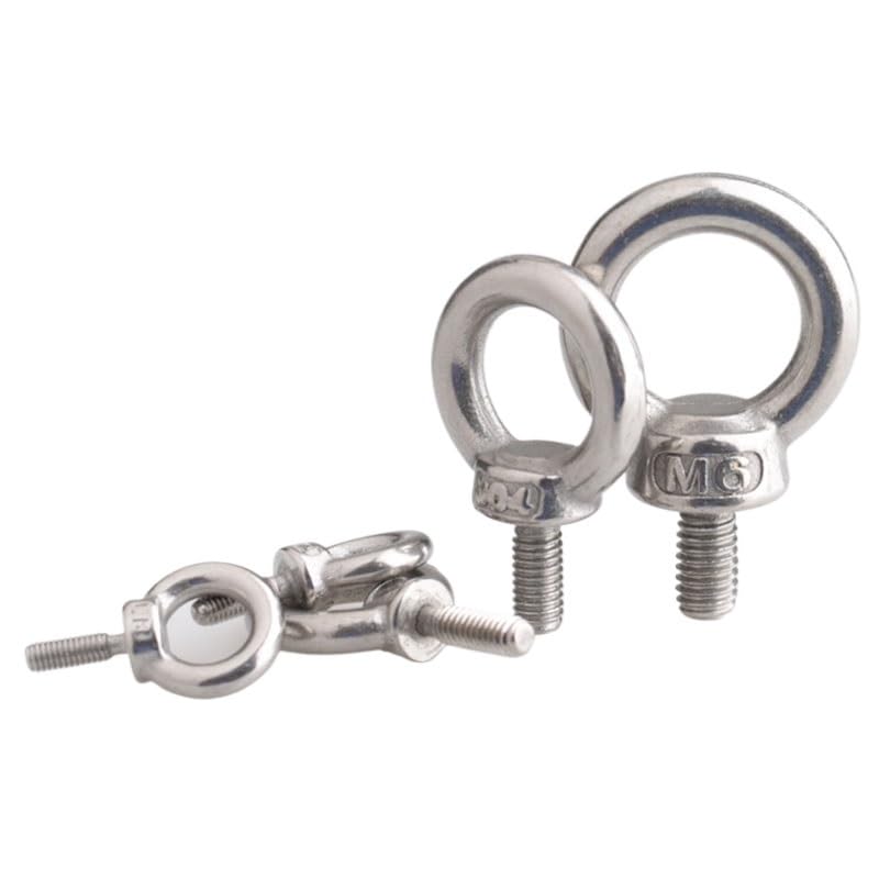 Bullone ad occhiello con spallamento Bullone ad occhiello ad anello Bulloni a occhiello 1 pz M3 M4 M5 M6 M8 M10 M12 Bullone a occhiello Viti di sollevamento marine in acciaio inossidabile 304 Anello F