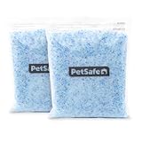 PetSafe ScoopFree 4.3 lb Bags (2 Pack) Premium Crystal Cat Litter - Outperforms Clay Litter - Refill Packs - Reusable Tray Compatible - Fresh Scent