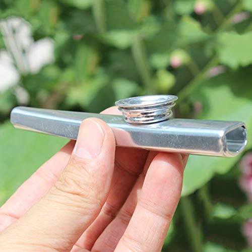 Alnicov Kazoo en métal en alliage d’aluminium avec 5 diaphragmes de flûte kazoo et une belle boîte pour instruments de… - Les Beatles, Paul McCartney, John Lennon, RIngo Starr, George Harrison Alnicov Kazoo en métal en alliage d'aluminium avec 5 diaphragmes de flûte kazoo et une belle boîte pour instruments de… – Image 6