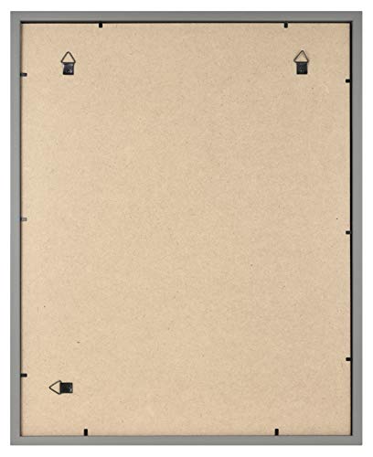 Image of MCS Linen Lined Shadow Box Frame, 12 x 12 Inch, Gray