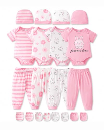 Image of Baby Boy Girl Clothes Preemie Newborn Must Have Infant Essentials Outfits 20 Piece Clothing 0-18 Months