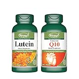 Vorst Lutein 18mg with Zeaxanthin 60 Capsules + Vorst Coenzyme Q10 100mg 60 Capsules | Supports Heal