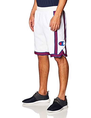 Champion LIFE Men's Basketball Short, White, Medium