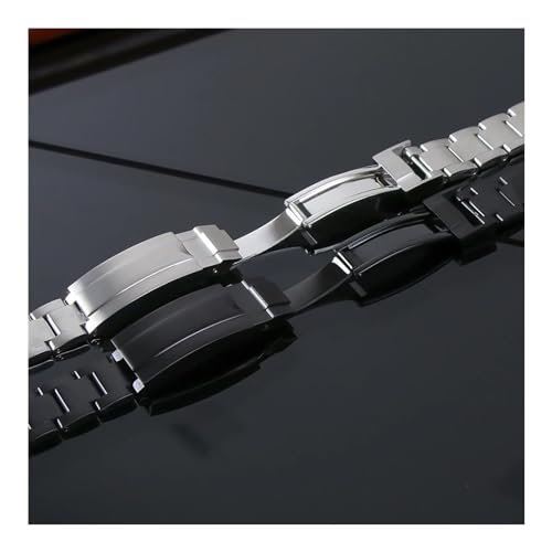 Bracelet de montre 20mm NH35 acier 904L boucle coulissante