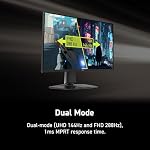 MSI MAG 275UPD E14 27-inch 3840 x 2160 (UHD) Gaming Monitor, 288Hz, Adaptive-Synch, HDMI, DisplayPort, VESA Mountable, Tilt, Height Adjustable, Speaker, 1ms, Black