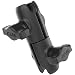 RAM MOUNTS (RAP-B-200-12U Composite Double Socket Swivel Arm for 1" Ball Base
