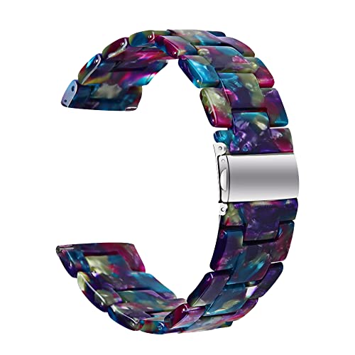 Bracelet résine 20mm GarminMove Sport anti irritation taille XL pour grand poignet