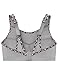 Full Figure Plus Size No-Bounce Camisole Sports Bra Wirefree #1066