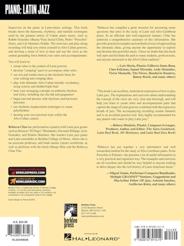 Latin Jazz Piano Improvisation: Clave, Comping, and Soloing Book/Online Audio - Thumbnail 2